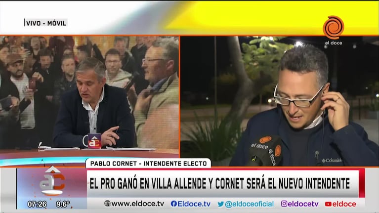 El intendente electo de Villa Allende lamentó la baja participación