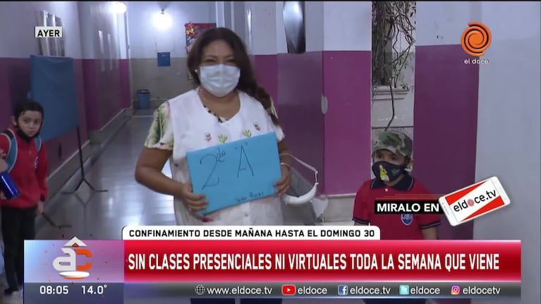 Fase 1 en Córdoba: sin clases presenciales ni virtuales 