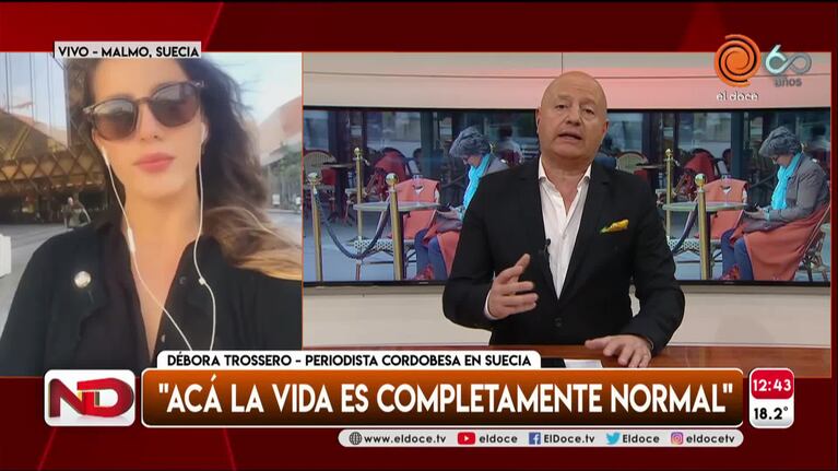 El modelo sueco contra la pandemia: así lo vive una cordobesa