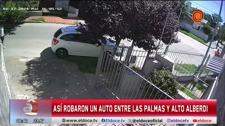 Reventó la luneta y se llevó el auxilio