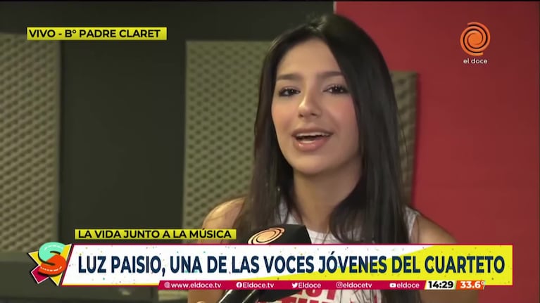 Luz Paisio adelantó su nuevo feat con una colega