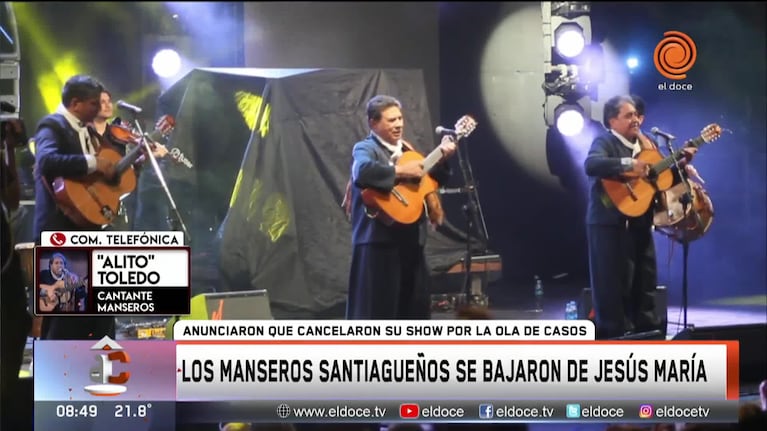 Los Manseros no estarán en el Festival de Jesús María