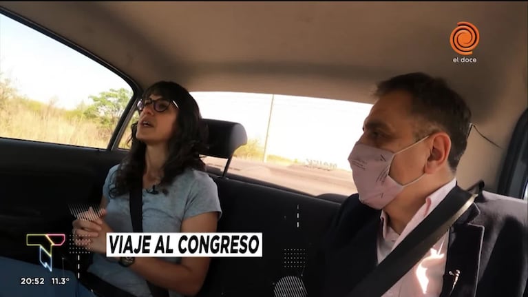 Viaje al Congreso: Laura Vilches y una recorrida por la ciudad