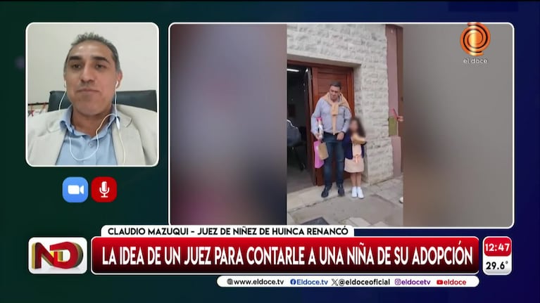 El juez cordobés reveló cómo decidió disfrazarse para decirle a una nena que fue adoptada