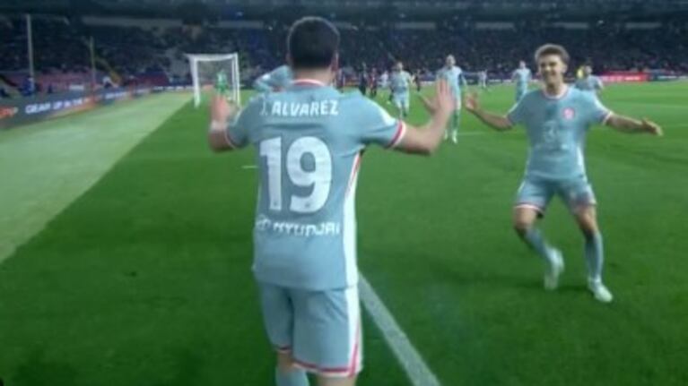 El gol al minuto de juego de Julián Álvarez y el 1 a 0 del Atlético de Madrid al Barcelona