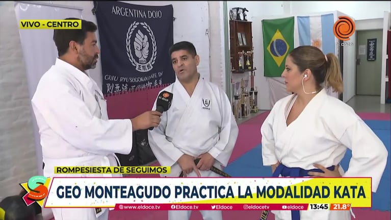 Karate, la pasión de Geo Monteagudo