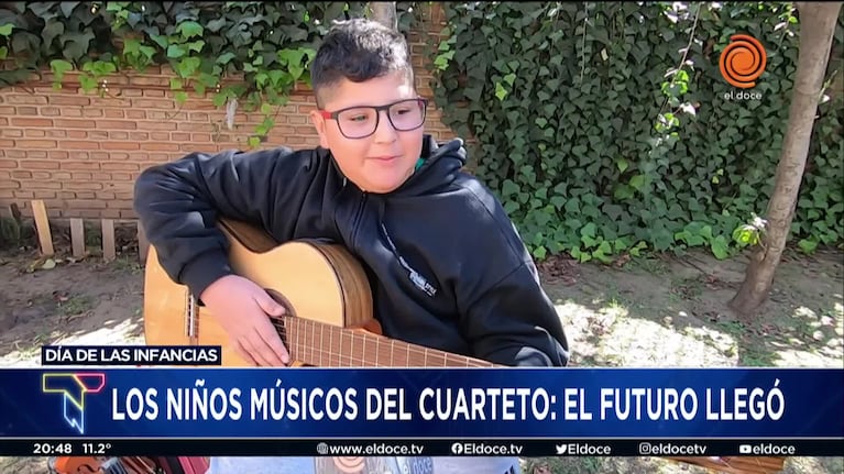 Día de la Niñez: los músicos más peques del cuarteto