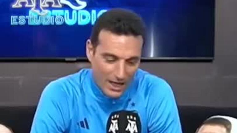 Scaloni y la mención al negocio de su hermana