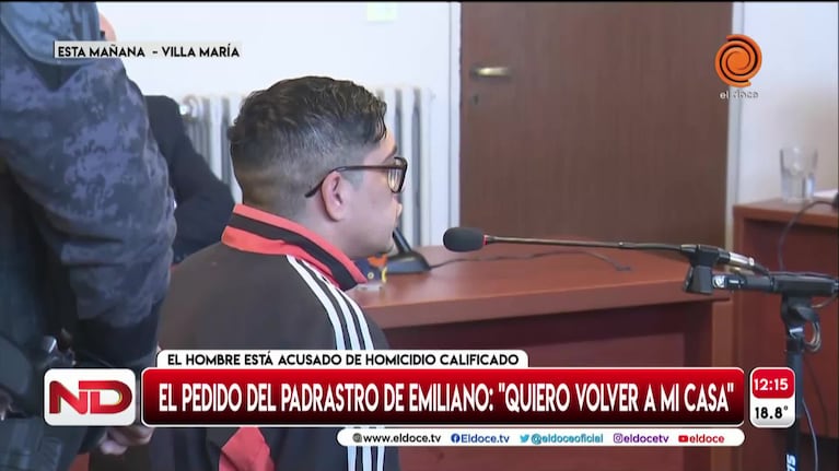 El padrastro de Emiliano habló antes del veredicto