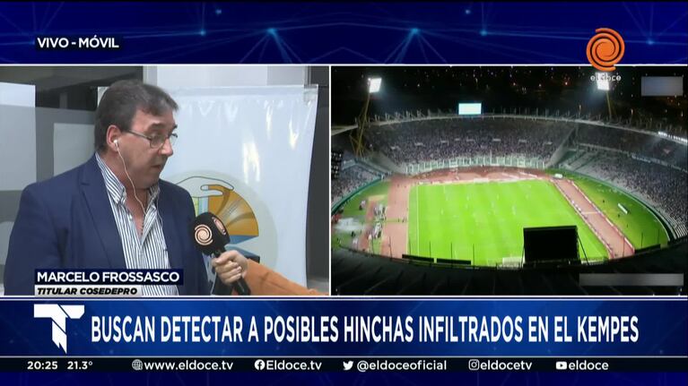 El Cosedepro busca detectar posibles hinchas de Belgrano infiltrados en el Kempes