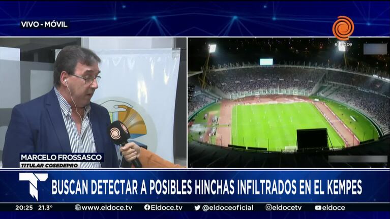 El Cosedepro busca detectar posibles hinchas de Belgrano infiltrados en el Kempes