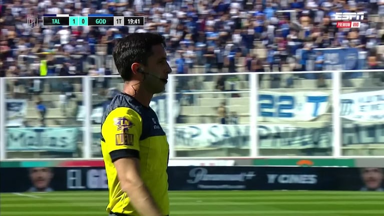 Ráfaga de goles en Talleres-Godoy Cruz