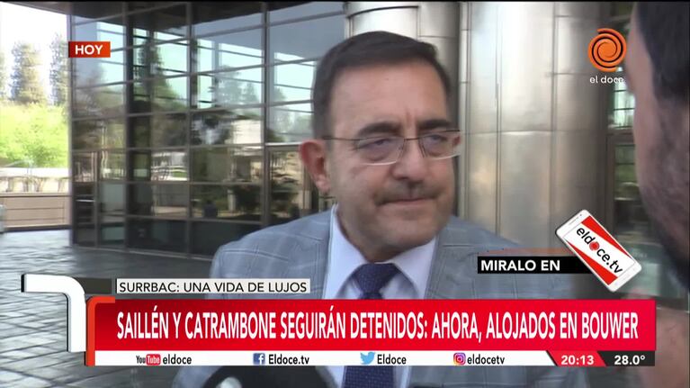 Las palabras de Ricardo Moreno, abogado de Saillén