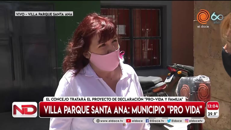 Villa Parque Santa Ana busca declararse "municipio pro-vida"