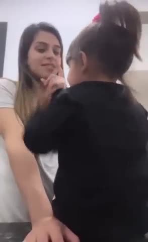 El divertido momento de Euge Quevedo y su hija