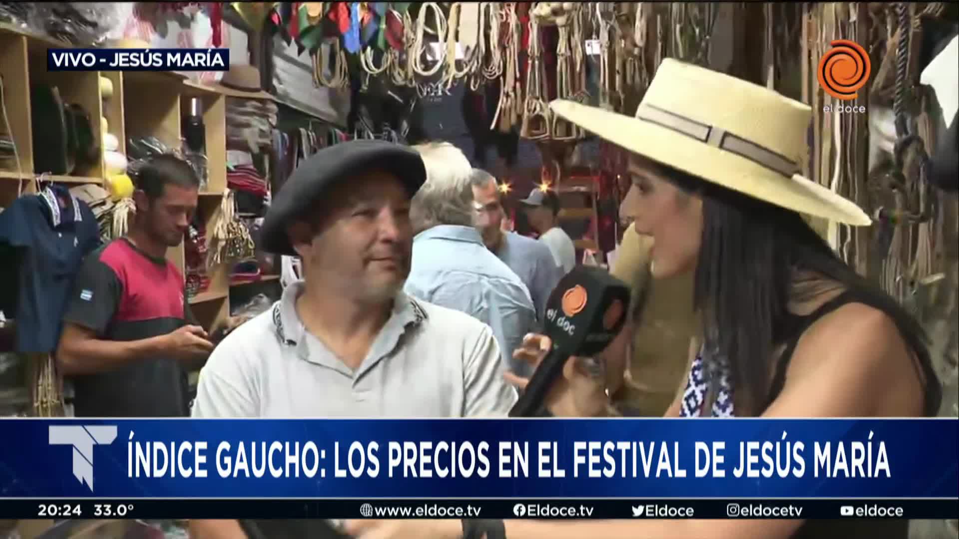 Los precios para "lookearse" de gaucho en Jesús María