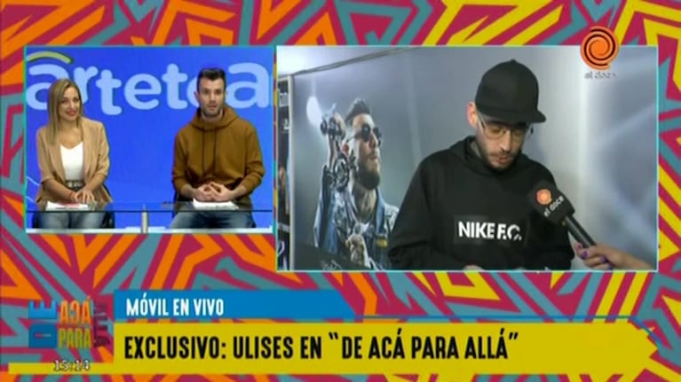 Ulises Bueno habló de su operación de garganta