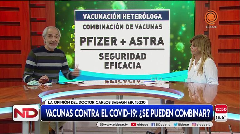 Combinan vacunas contra el coronavirus para mayor inmunidad