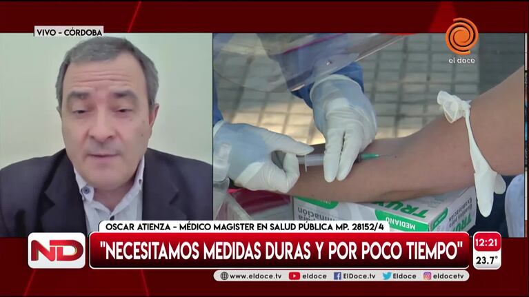 Suba de casos de coronavirus: "Necesitamos medidas duras y por poco tiempo"