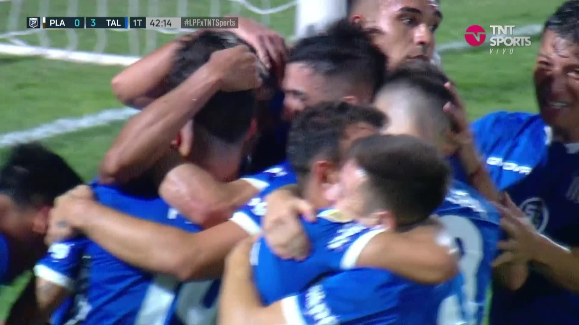 Portillo puso el 3 a 0 ante Platense