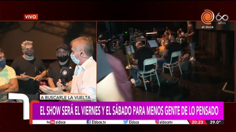 La Barra: "Estamos contentos de retomar y estar con nuestra gente"