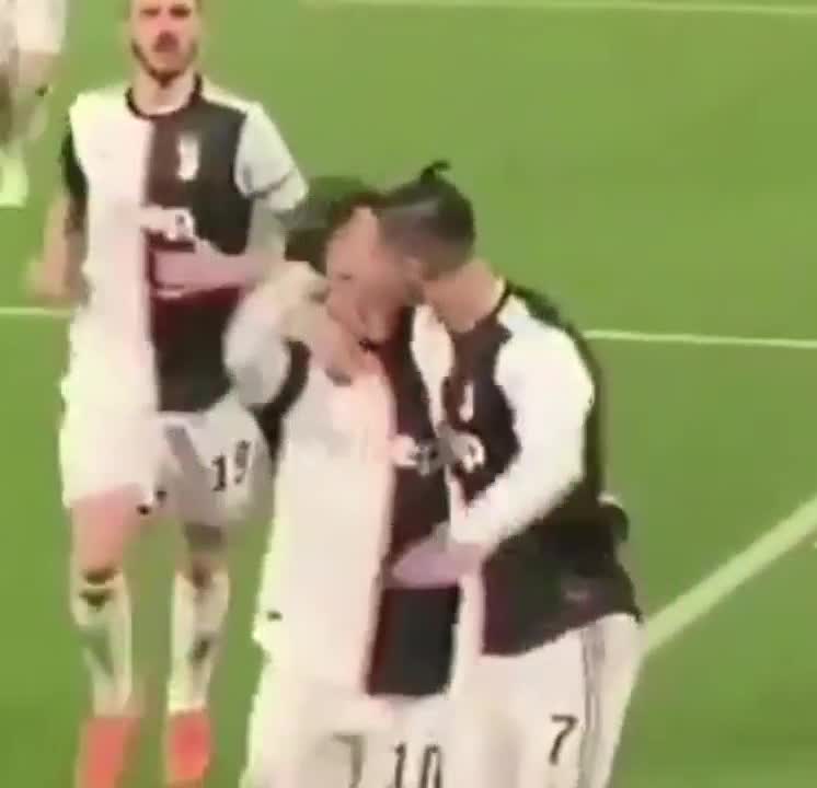 El festejo viral entre Paulo Dybala y Cristiano Ronaldo