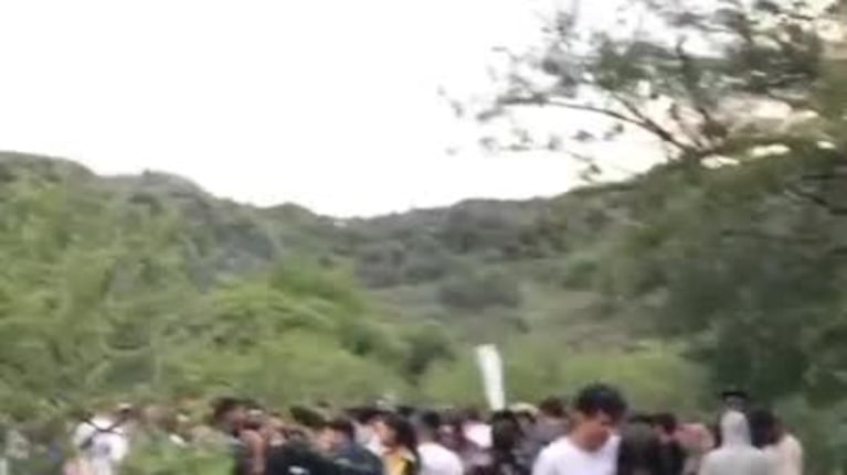 Desalojaron una fiesta de tres días en Cuesta Blanca