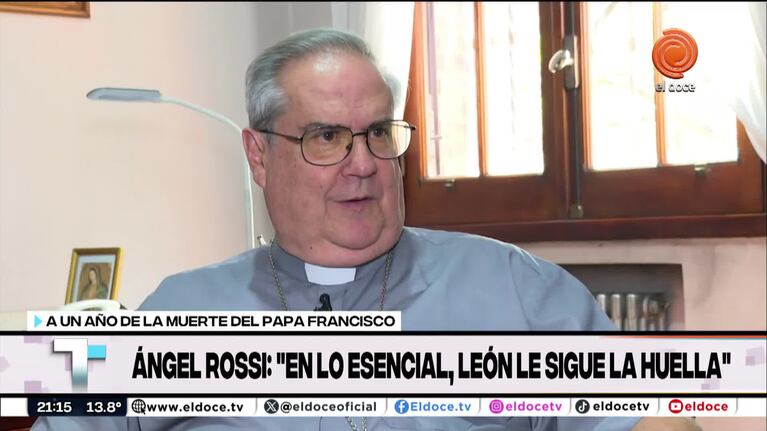 El arzobispo Rossi recordó al papa Francisco