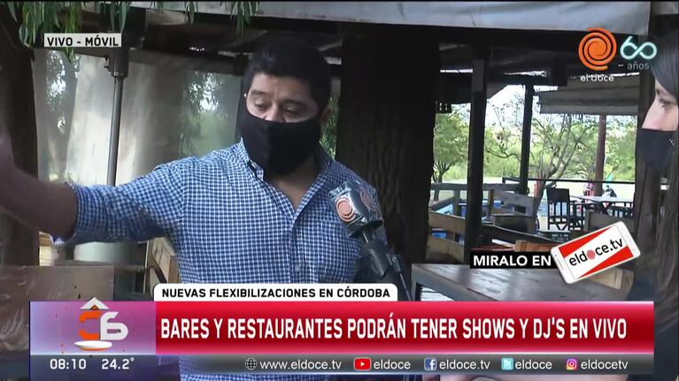 Bares y restaurantes podrán tener shows en vivo