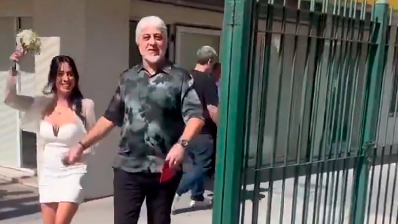El casamiento de Di Zeo, líder de la barrabrava de Boca