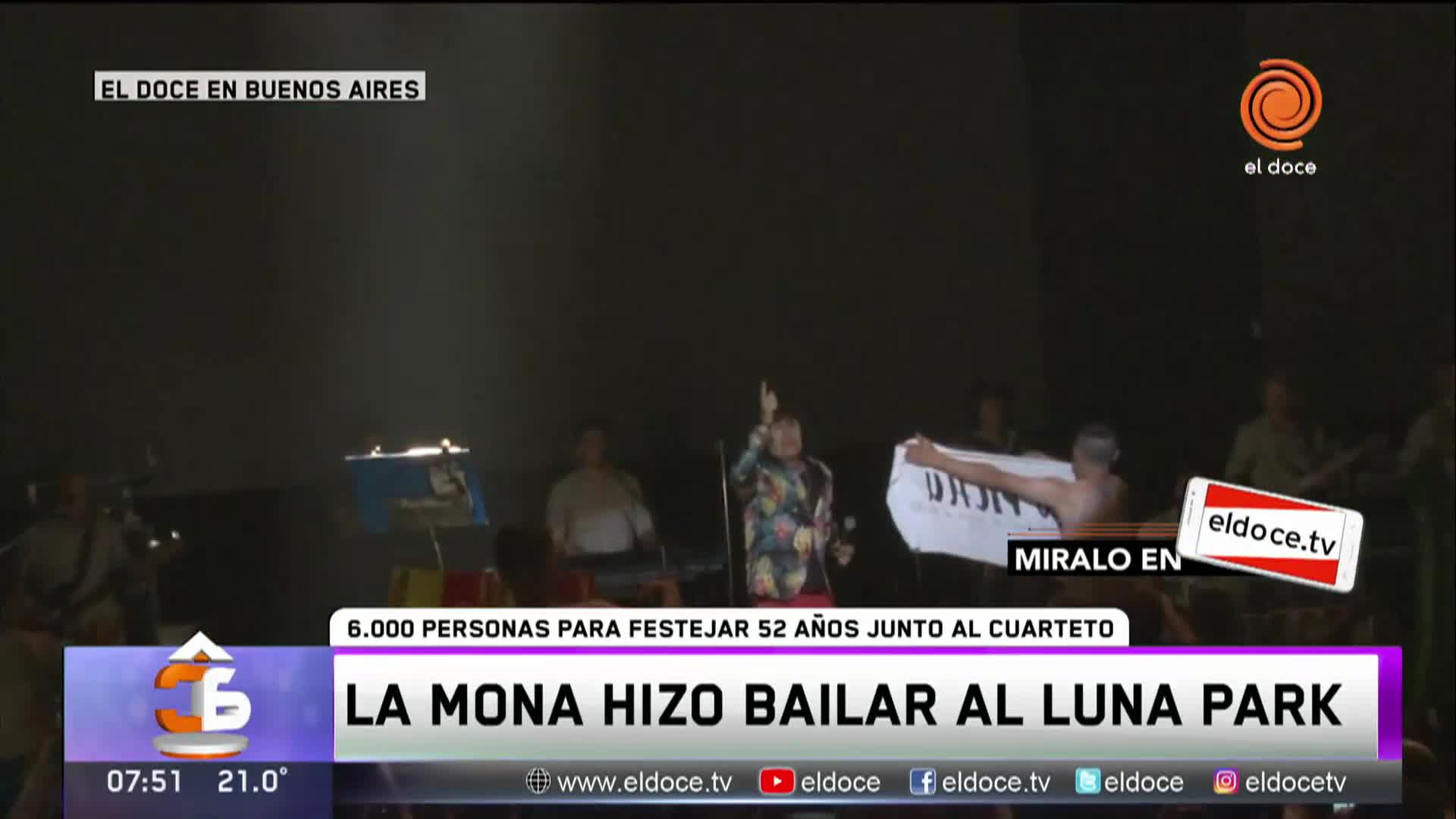 La pasión por la Mona en el Luna Park