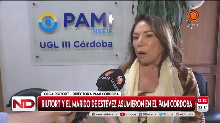 Riutort asumió en Pami Córdoba: "Es una obra social y no influye la política"