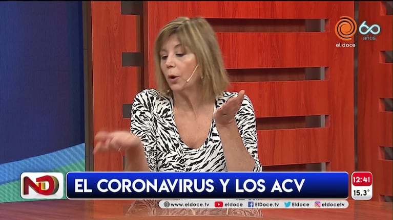 ¿El coronavirus afectó las consultas por ACV? Los datos del Doc Sabagh