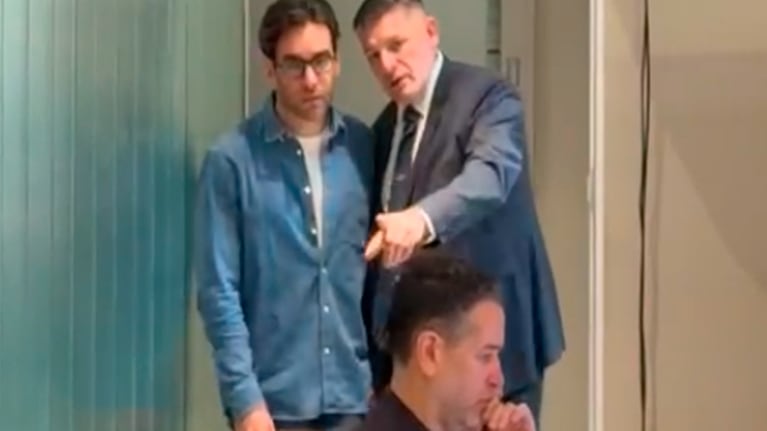 La mirada fija de Facundo Macarrón a los fiscales