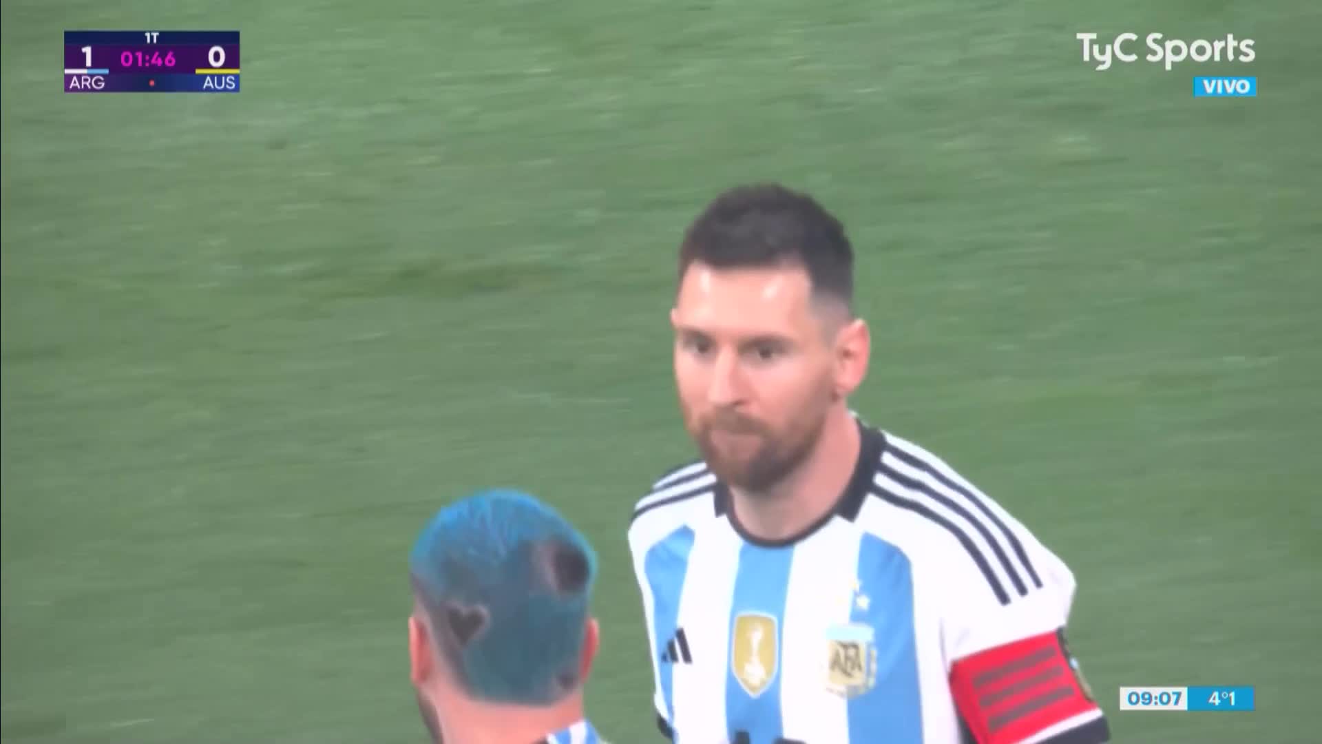 ¡Golazo de Messi en el primer minuto!