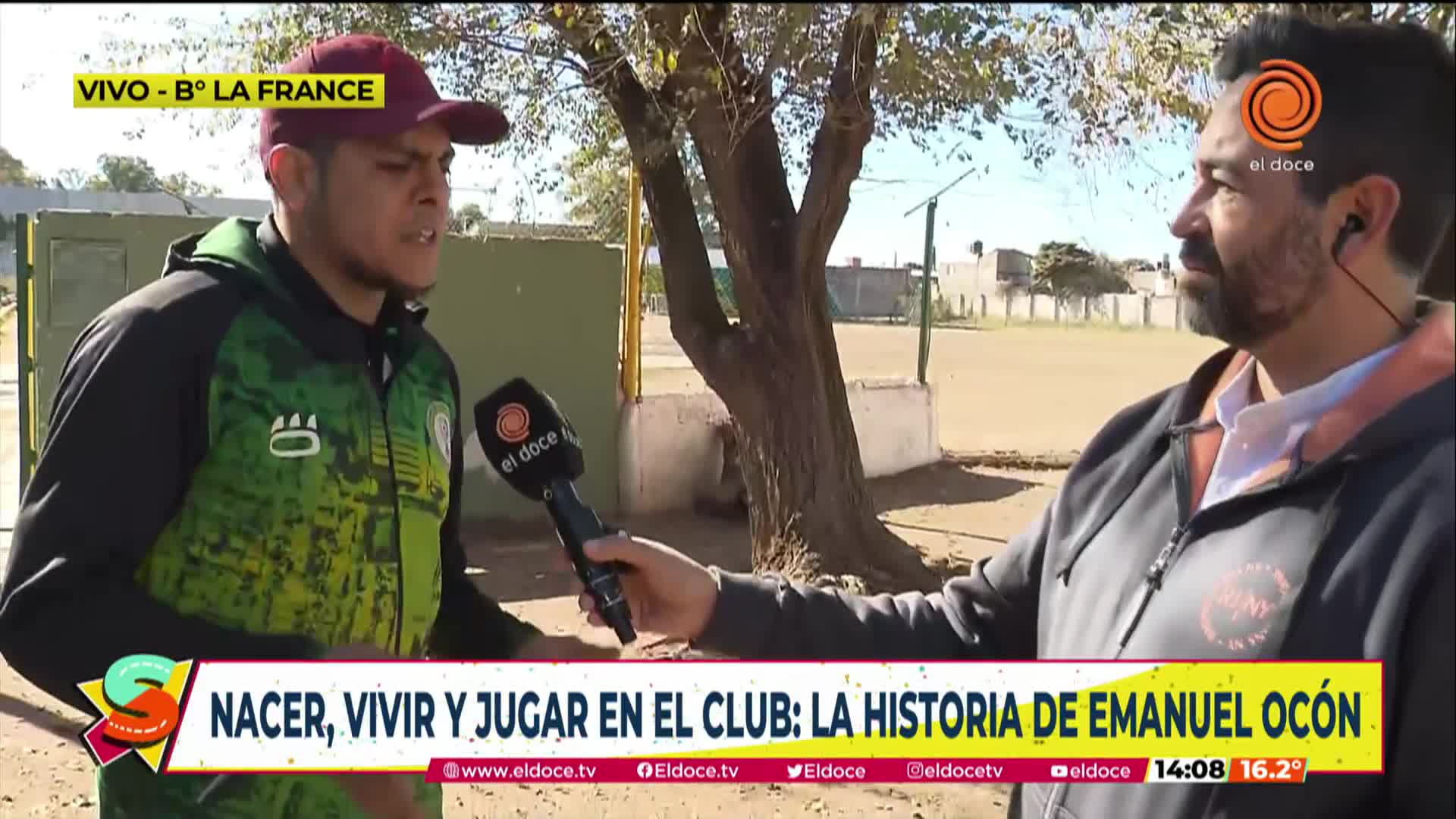 El “Piojo” Ocón y su historia con el club Huracán