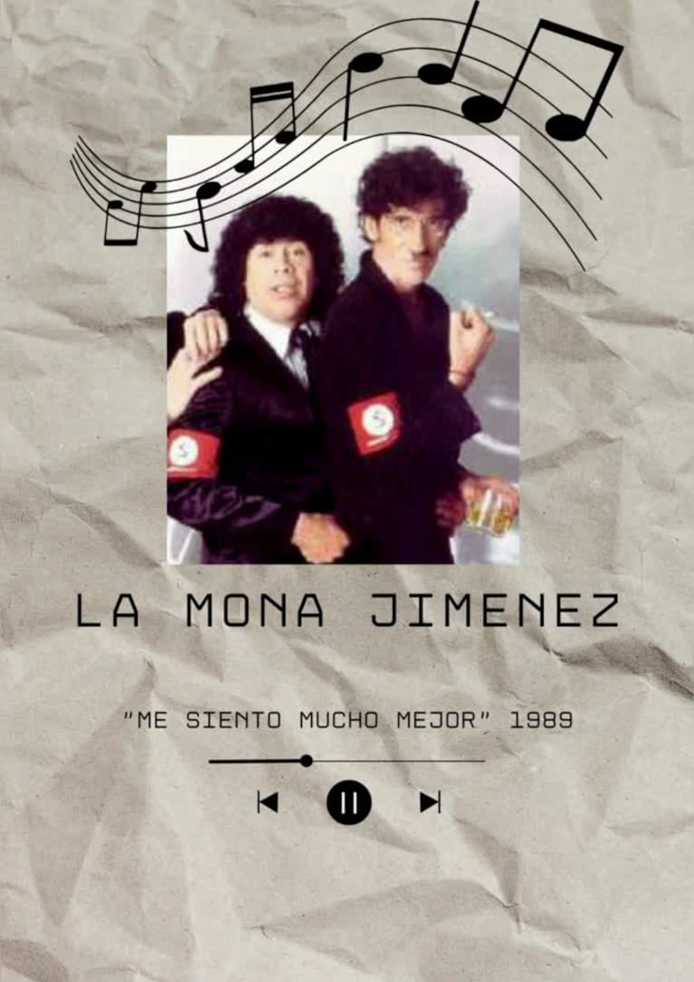 La Mona al ritmo de un clásico de Charly García 