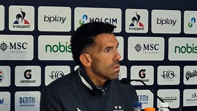 Tevez: “Nos hacen un gol de lateral, muchachos...”