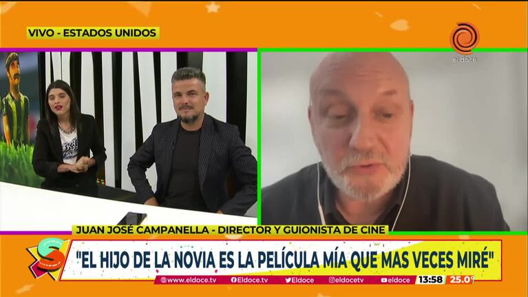 Campanella a solas con Seguimos en El Doce