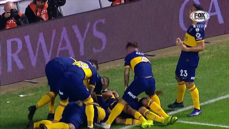 El gol de Wanchope para la victoria de Boca Juniors