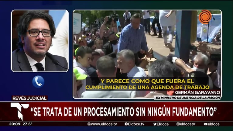 Garavano y el procesamiento a Macri: "Es un nuevo golpe para la Justicia en Argentina"