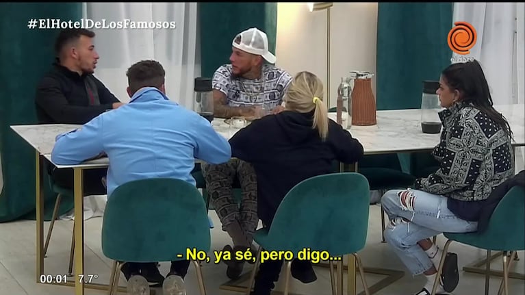 Los famosos y un análisis profundo de Alex Caniggia en el Hotel