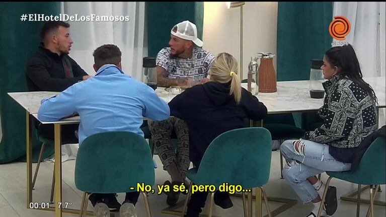 Los famosos y un análisis profundo de Alex Caniggia en el Hotel