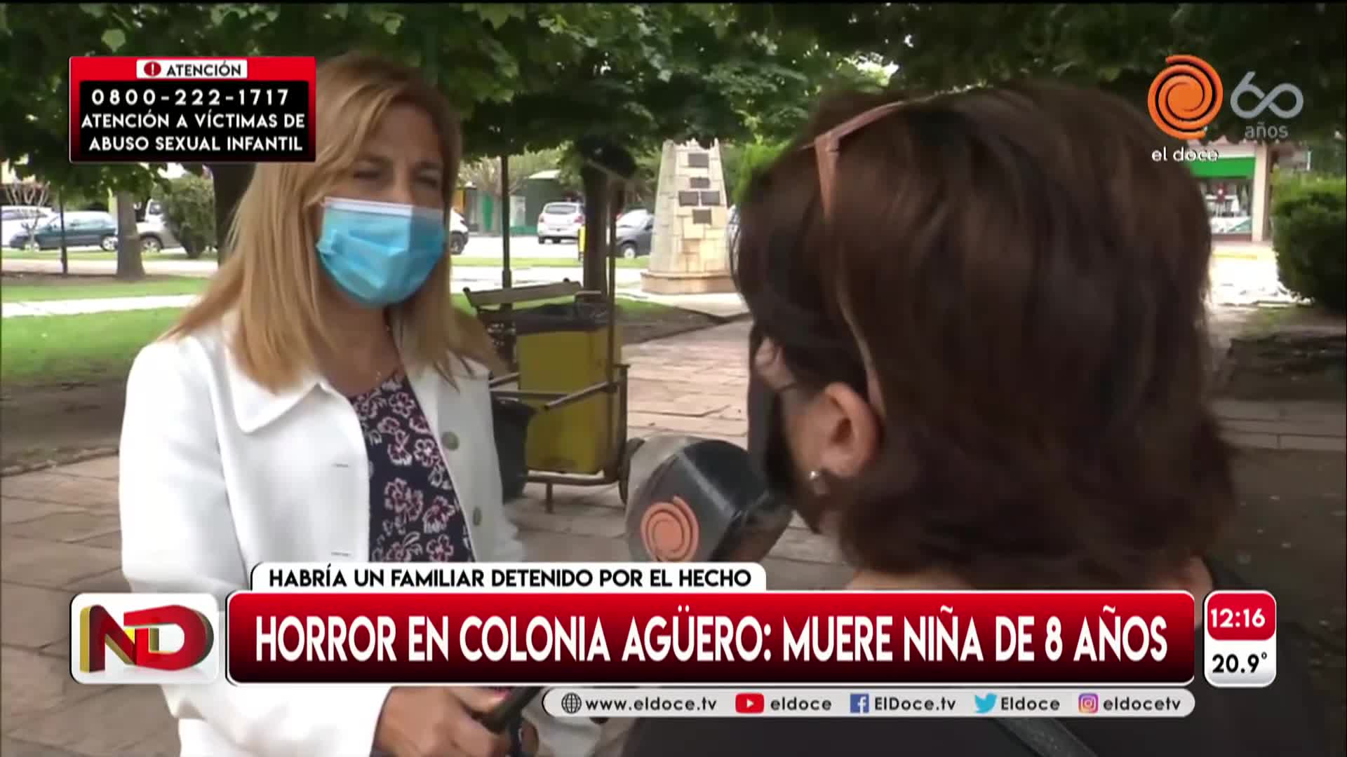 Horror en Colonia Vicente Agüero: habló una vecina de la nena