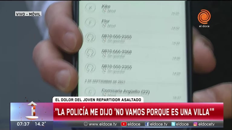 Le robaron la moto: afirma que no tuvo respuesta de la Policía