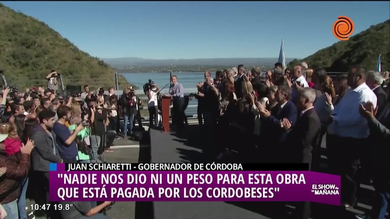 El puente de la Autovía Punilla quedó oficialmente inaugurado