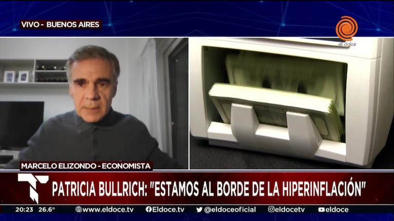 ¿Hiperinflación? La respuesta de un economista a la frase de Bullrich
