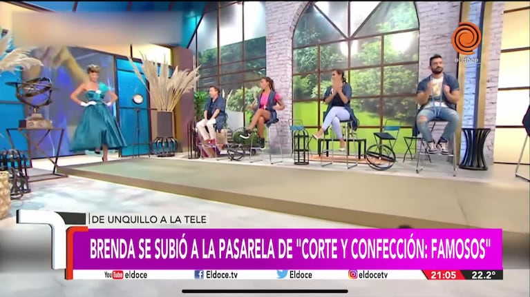 Brenda, la otra cordobesa de "Corte y confección famosos"