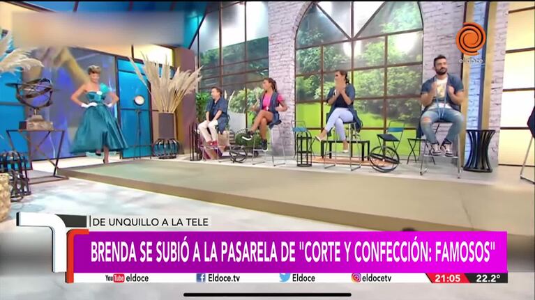 Brenda, la otra cordobesa de "Corte y confección famosos"