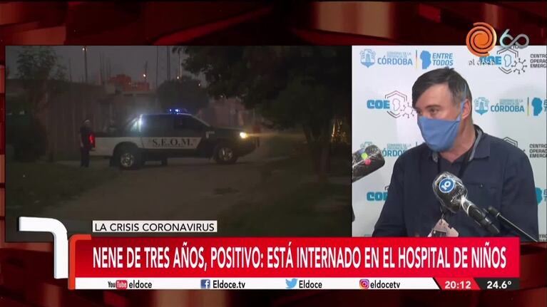 Bloqueo sanitario en Barrio Nuestro Hogar III